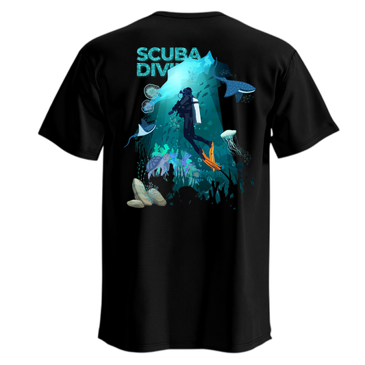 Establiss Scuba Diving T-shirt – Premium Ocean Adventure Inspired Streetwear