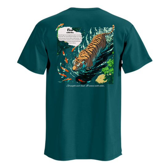 Establiss Flow With Fire T-shirt – Premium Flame Inspired Graphic Streetwear