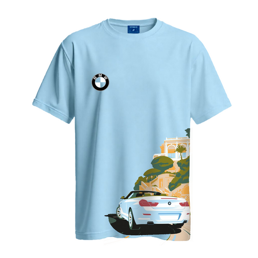 Establiss BMW Scenic Drive T-Shirt | Luxury Car Graphic Tee for Car Enthusiasts