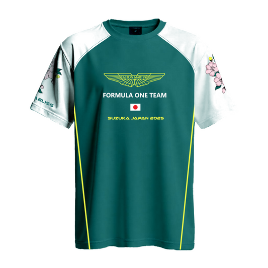 Establiss Aston Martin Suzuka Japan Edition Teal T-shirt