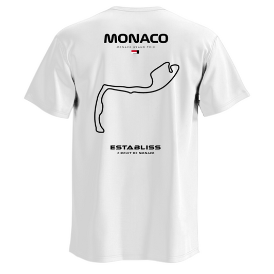 Establiss Monaco Grand Prix T-shirt – Premium Formula 1 Racing Inspired Streetwear