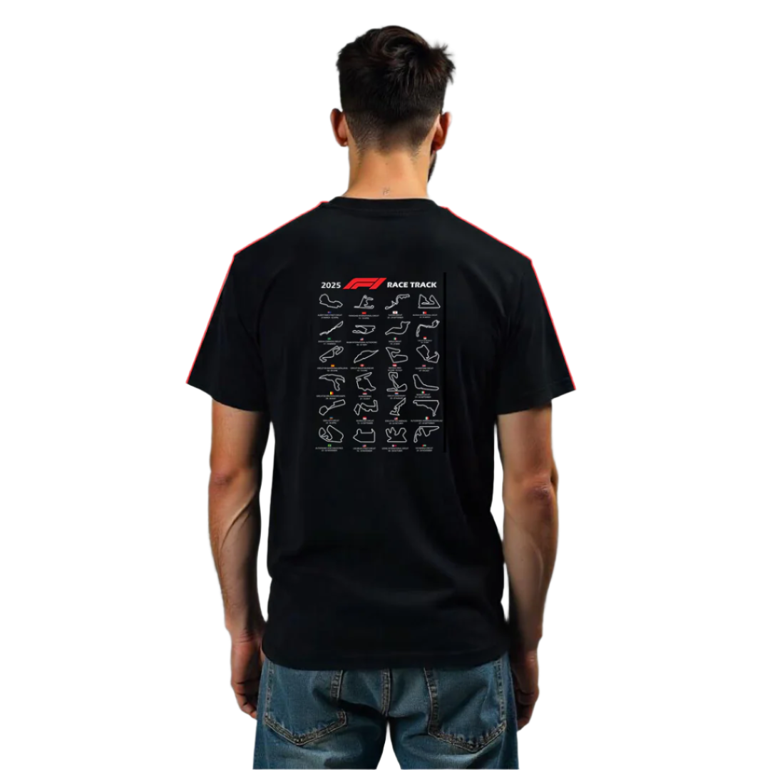 Establiss F1 Race Track T-Shirt | Premium Motorsport & Formula 1 Streetwear