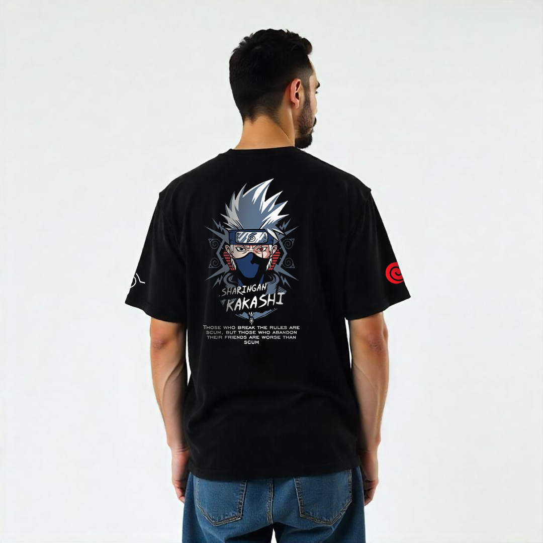Sensei Style Pack – Kakashi & Gojo Geto Tees