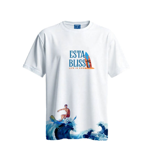 Establiss Beach Day Graphic T-shirt