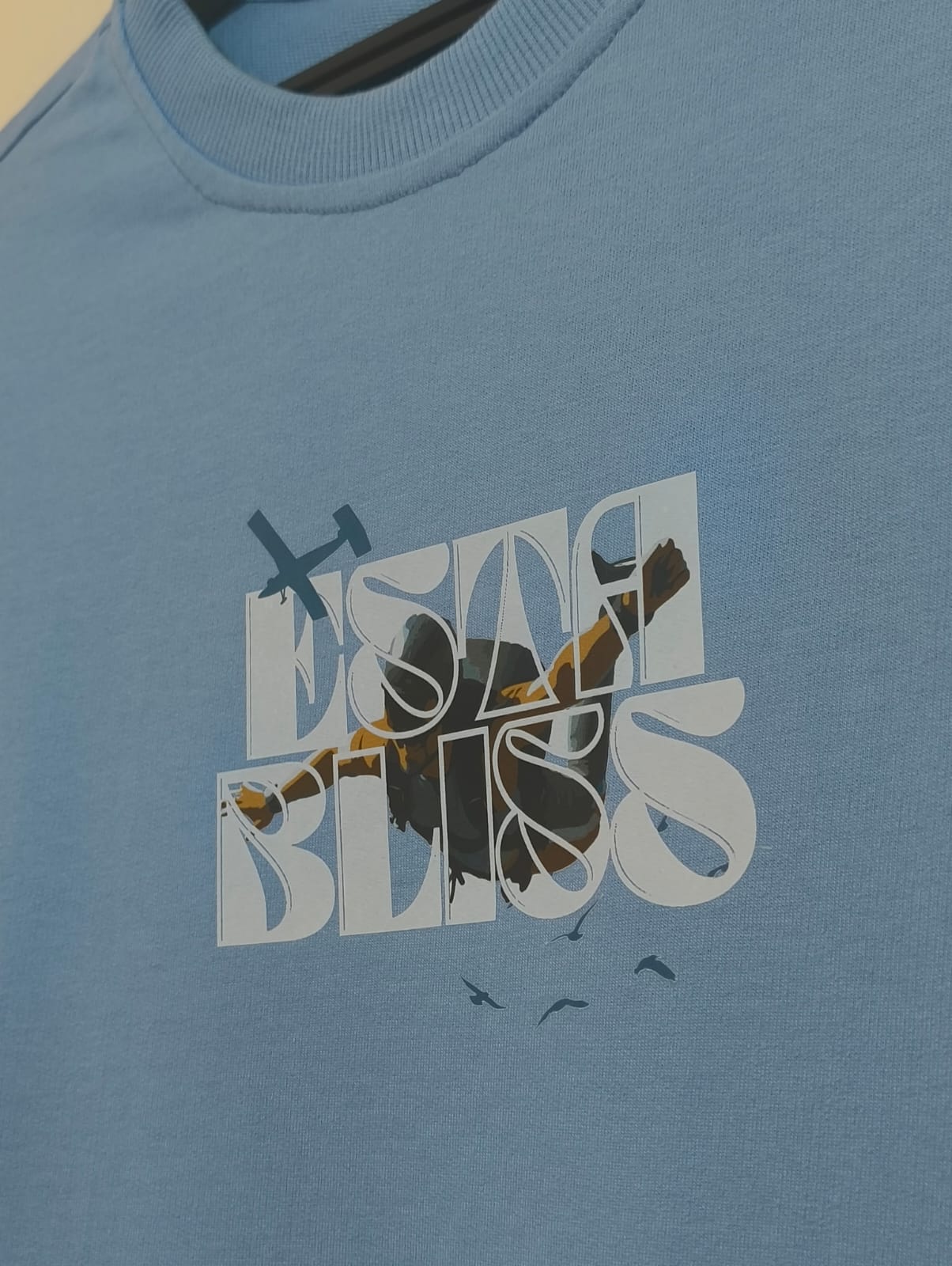 Establiss Sky Diving T-shirt – Premium Adventure Sports Inspired Streetwear