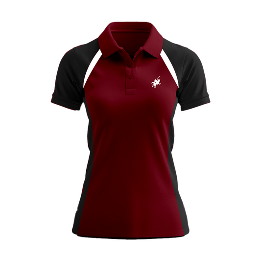 Establiss Logo Maroon Polo